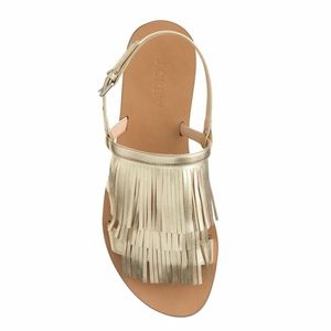 J.Crew Fringe Sandals